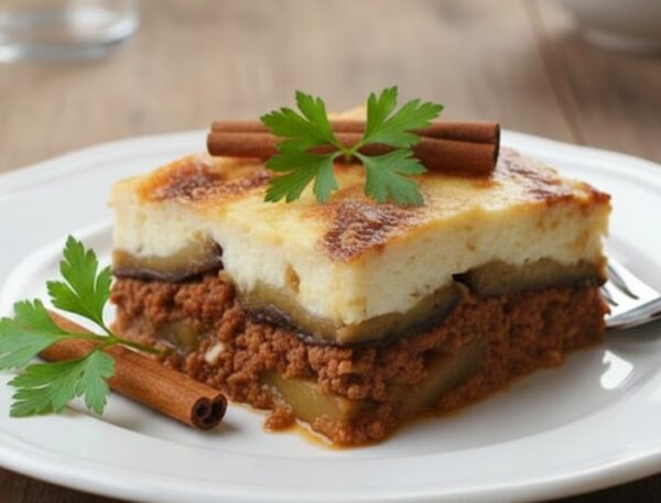 Лазанья из баклажан в духовке