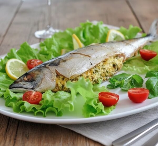 Скумбрия фаршированная