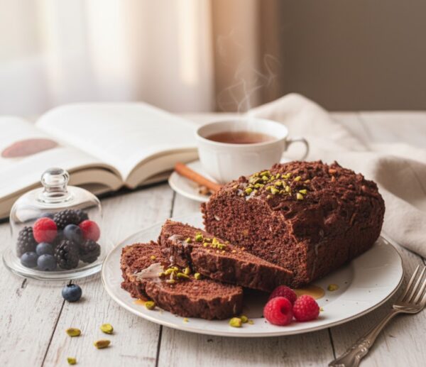 Шоколадный кекс диетический
