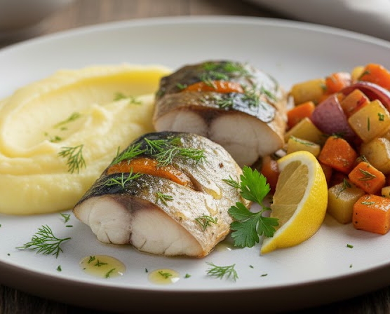 Скумбрия в духовке