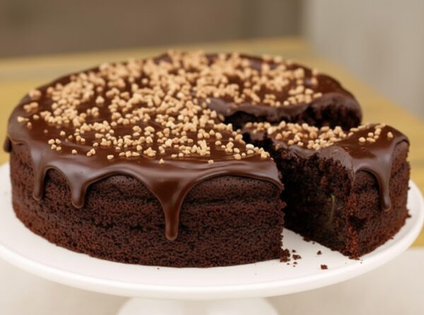 Пирог шоколадный из кабачков в мультиварке