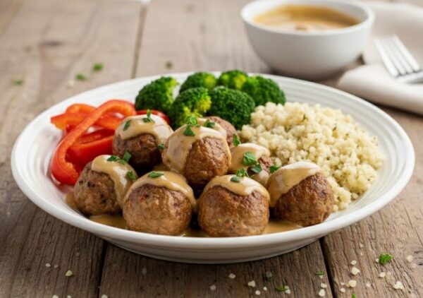 Шведские фрикадельки для кето диеты