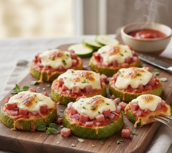 Мини-пицца из кабачков