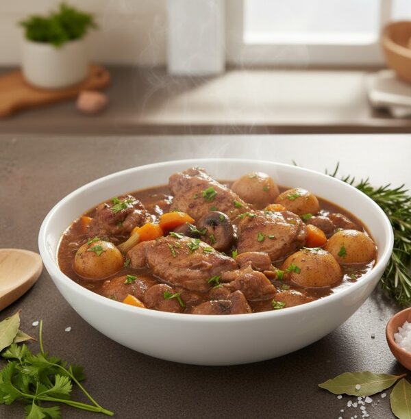 Жаркое из кролика в мультиварке