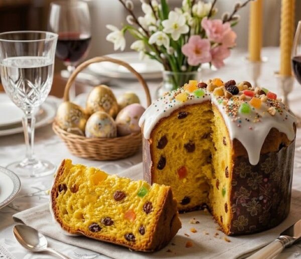 Лёгкий пасхальный кулич