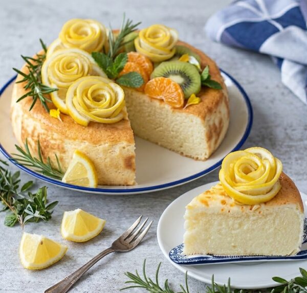 Итальянский чизкейк с рикоттой и лимоном