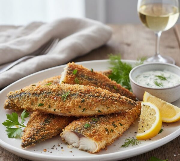 Хрустящие филе скумбрии