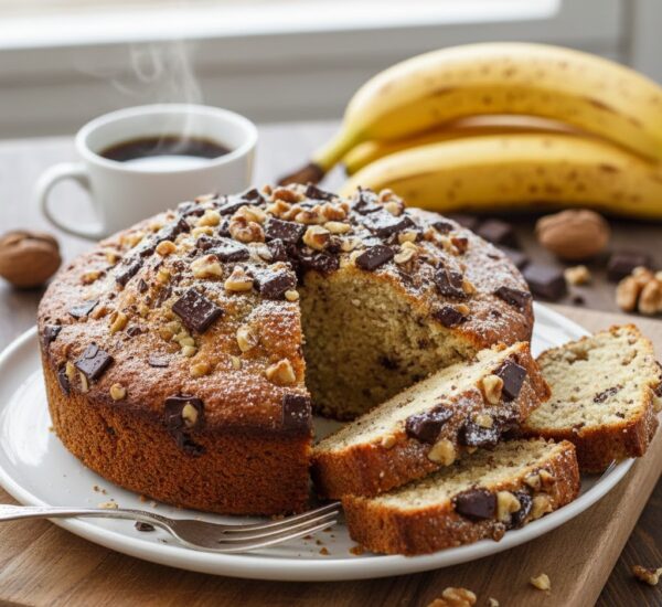 Банановый кекс