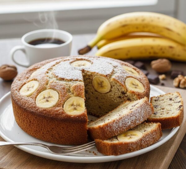 Банановый кекс