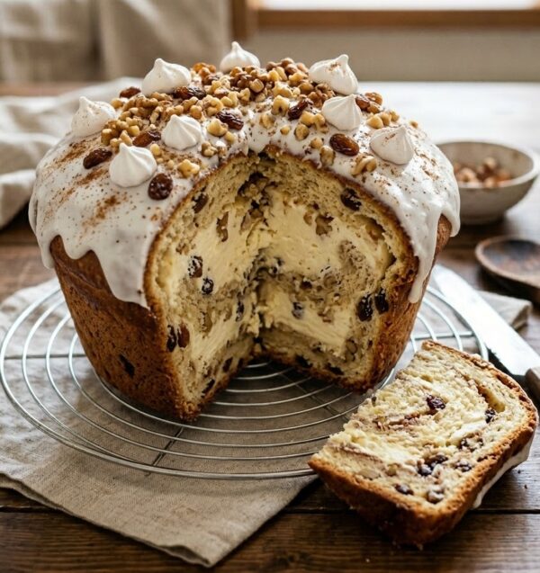 Пасхальный кулич «Творожное очарование»