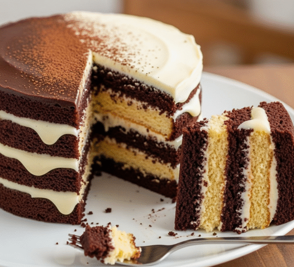 Торт «День-ночь»