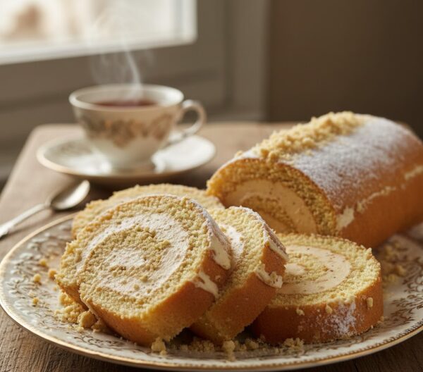 Рулет с халвой