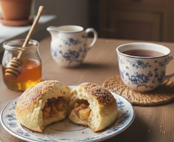 Творожные булочки «Яблочный уют»