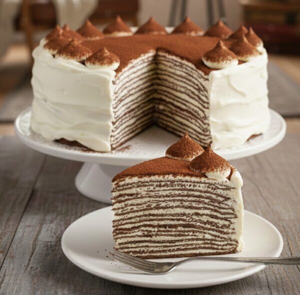 Блинный торт «Тирамису»