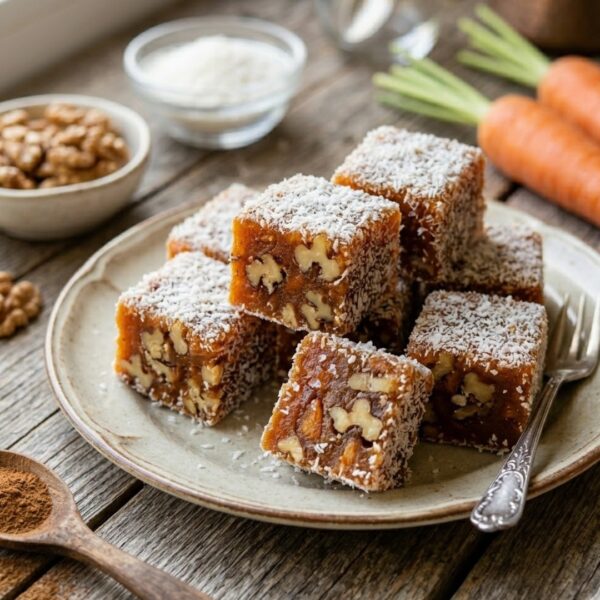 Турецкое джезерье с кокосом и грецкими орехами