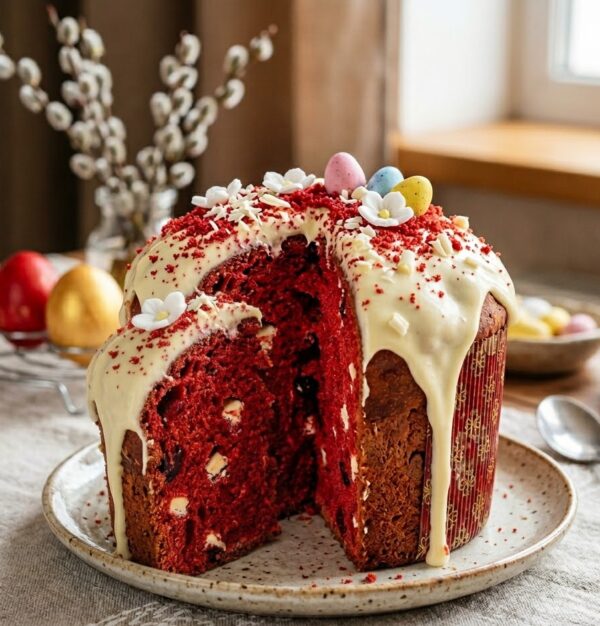 Кулич «Красный бархат»