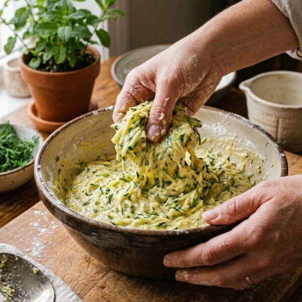 Кабачковые пышки